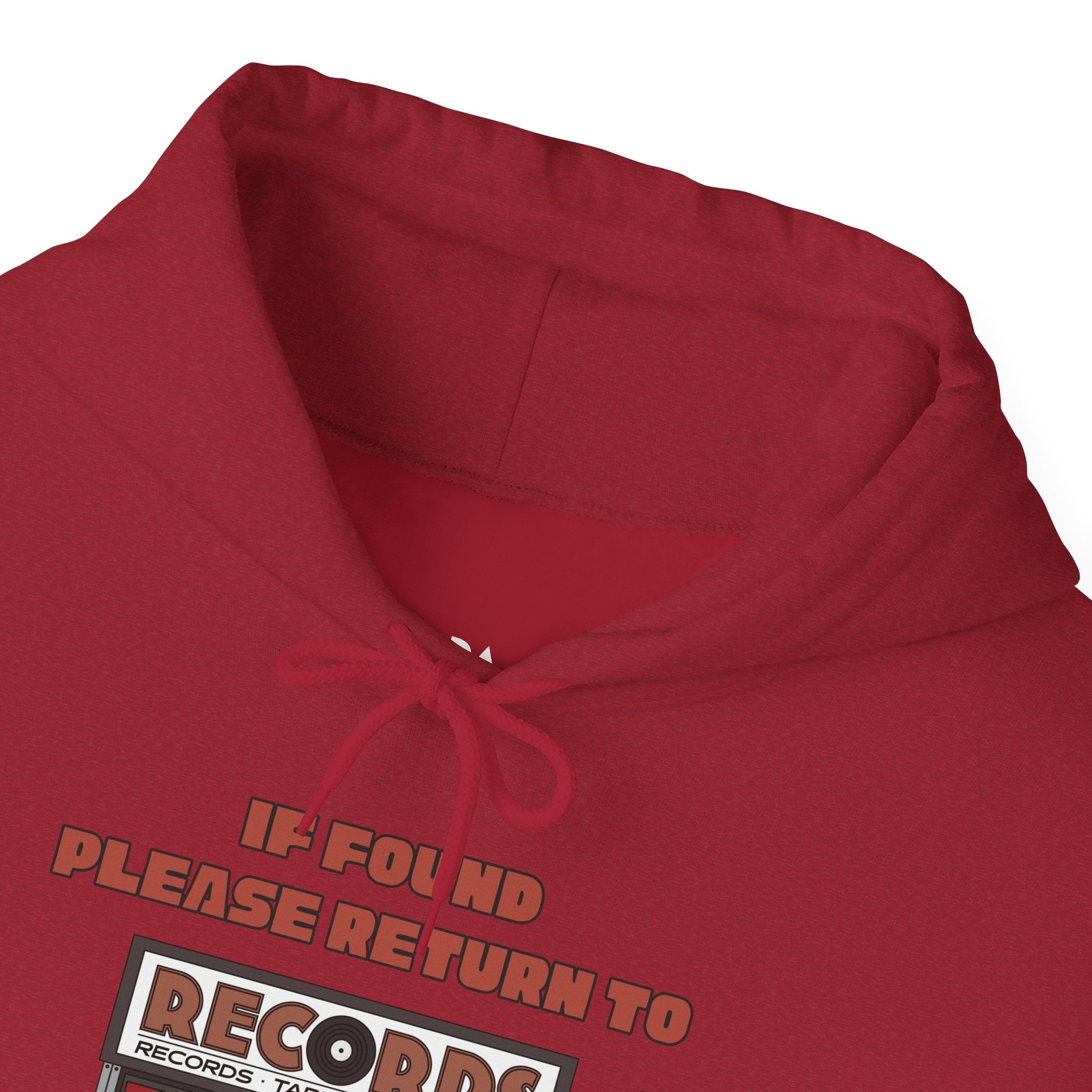'If Found, Please Return to the Record Store' Men's Hoodie