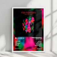 Foo Fighters "Wasting Light" Album Cover Poster - with Complete Tracklist