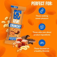 Crunchy Peanuts & Caramel Bar 40g