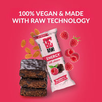 Energy Bar - Raspberry Dark chocolate cover 40g