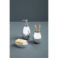 Magpie Dolomite Silver 3Pc Bathroom Set