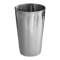 Hammered Bathroom Nickel Finish Tumbler