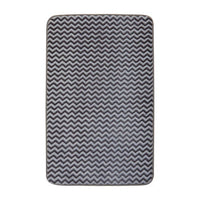 Soak Chevron Bath And Pedestal Mat Set