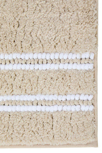 Soak Small Light Beige Bath Mat