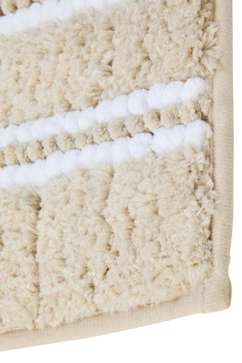 Soak Small Light Beige Bath Mat