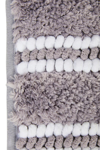 Soak Small Light Grey Bath Mat