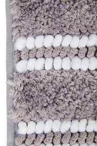 Soak Small Light Grey Bath Mat