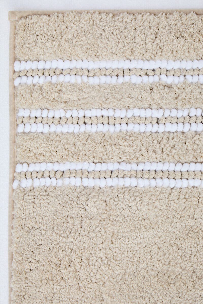 Soak Large Light Beige Bath Mat
