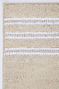 Soak Large Light Beige Bath Mat