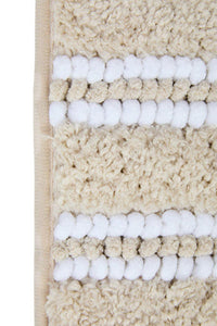Soak Large Light Beige Bath Mat