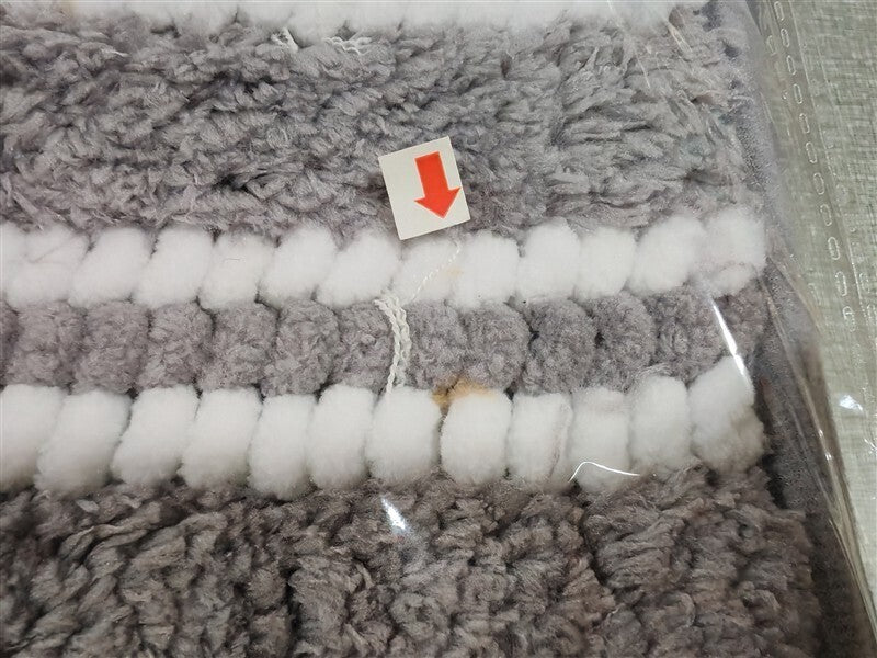 Soak Large Light Grey Bath Mat