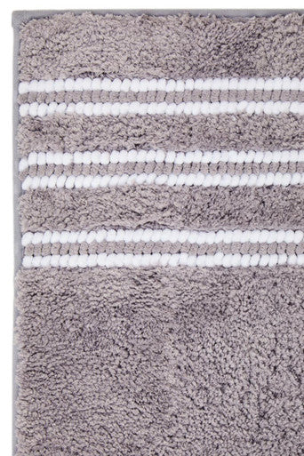 Soak Large Light Grey Bath Mat