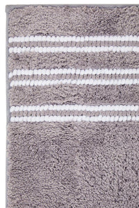 Soak Large Light Grey Bath Mat
