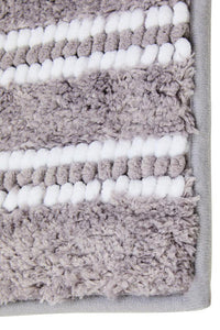 Soak Large Light Grey Bath Mat