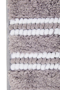 Soak Large Light Grey Bath Mat