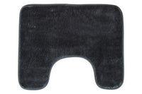 Soak Charcoal Grey Bath And Pedestal Mat Set