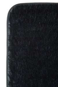 Soak Charcoal Grey Bath And Pedestal Mat Set