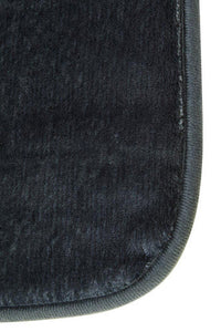 Soak Charcoal Grey Bath And Pedestal Mat Set