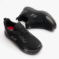 Skechers Work 77222EC SQUAD SR Womens Occupational Trainers Black