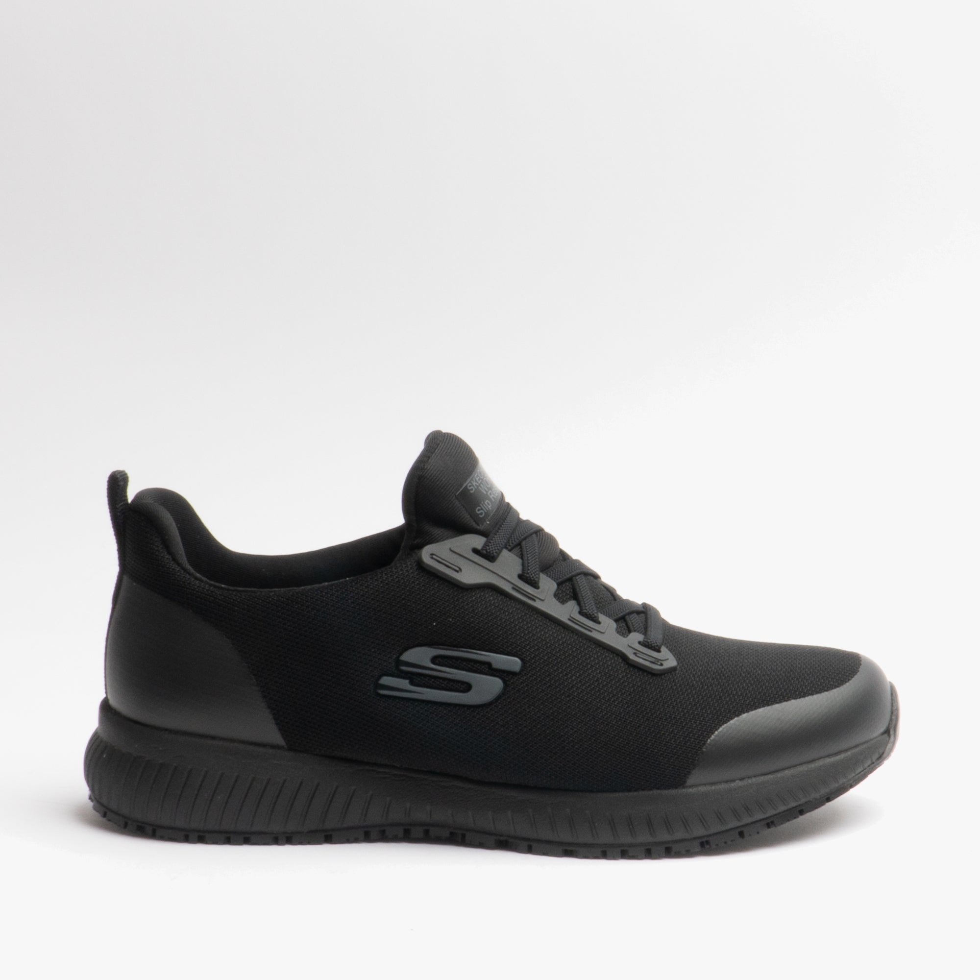 Skechers Work 77222EC SQUAD SR Womens Occupational Trainers Black
