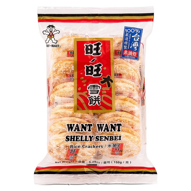 WANT WANT Shelly Senbei Rice Crackers 150g