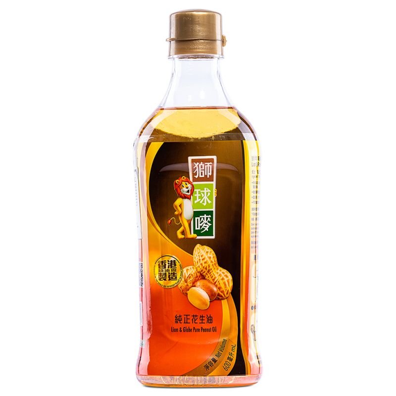 LION & GLOBE Pure Peanut Oil 600ml