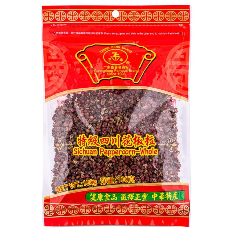 ZHENG FENG BRAND Sichuan Peppercorn - Whole 100g