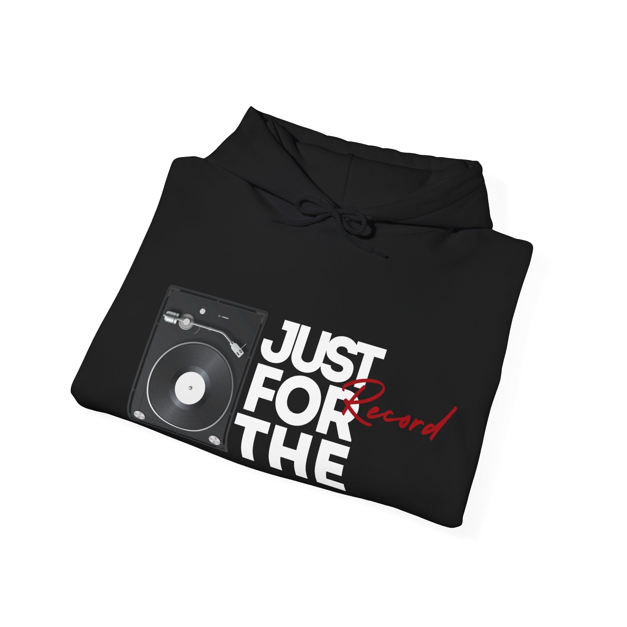 'Just for the Record' Men's Hoodie