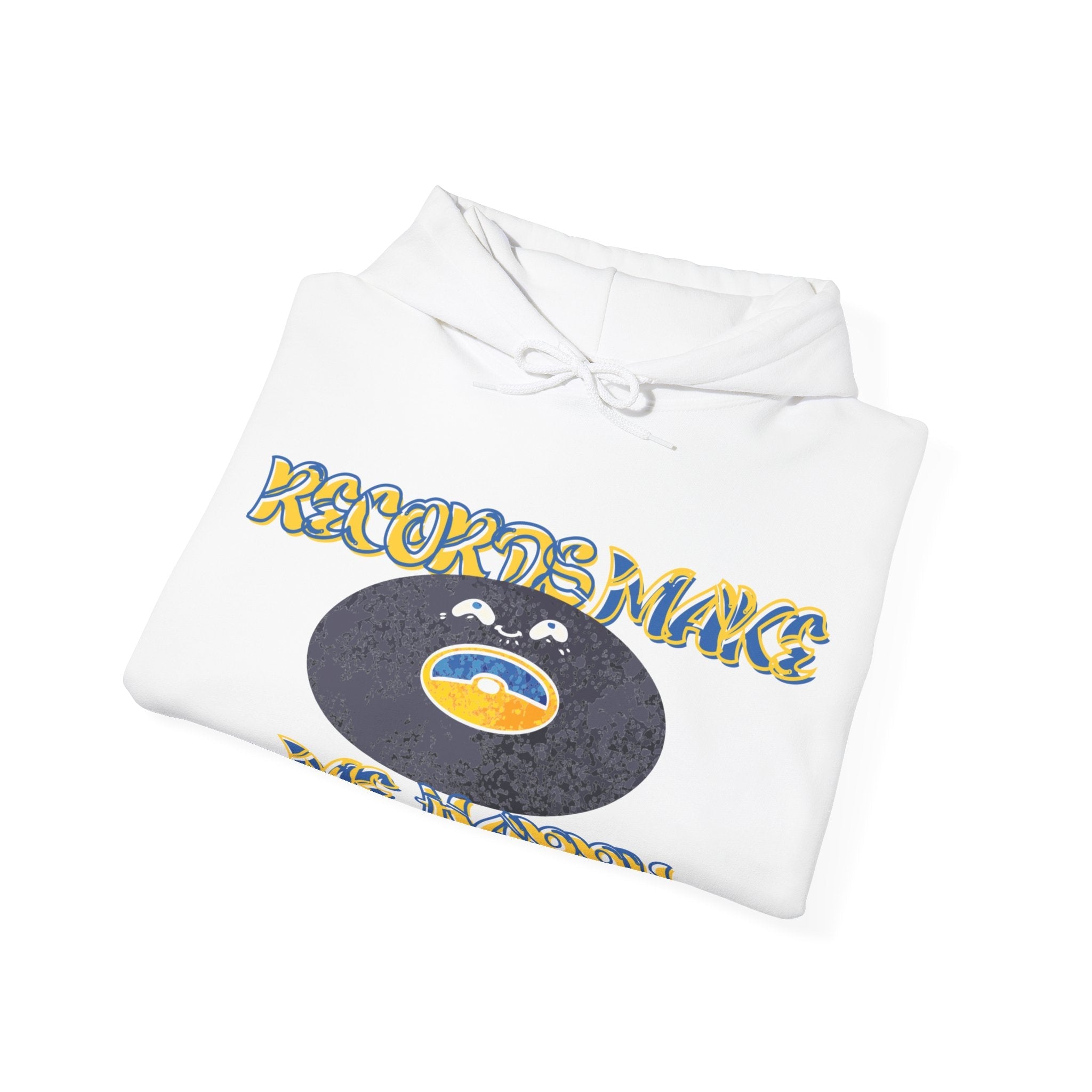 'Records Make Me Happy' Men's Hoodie