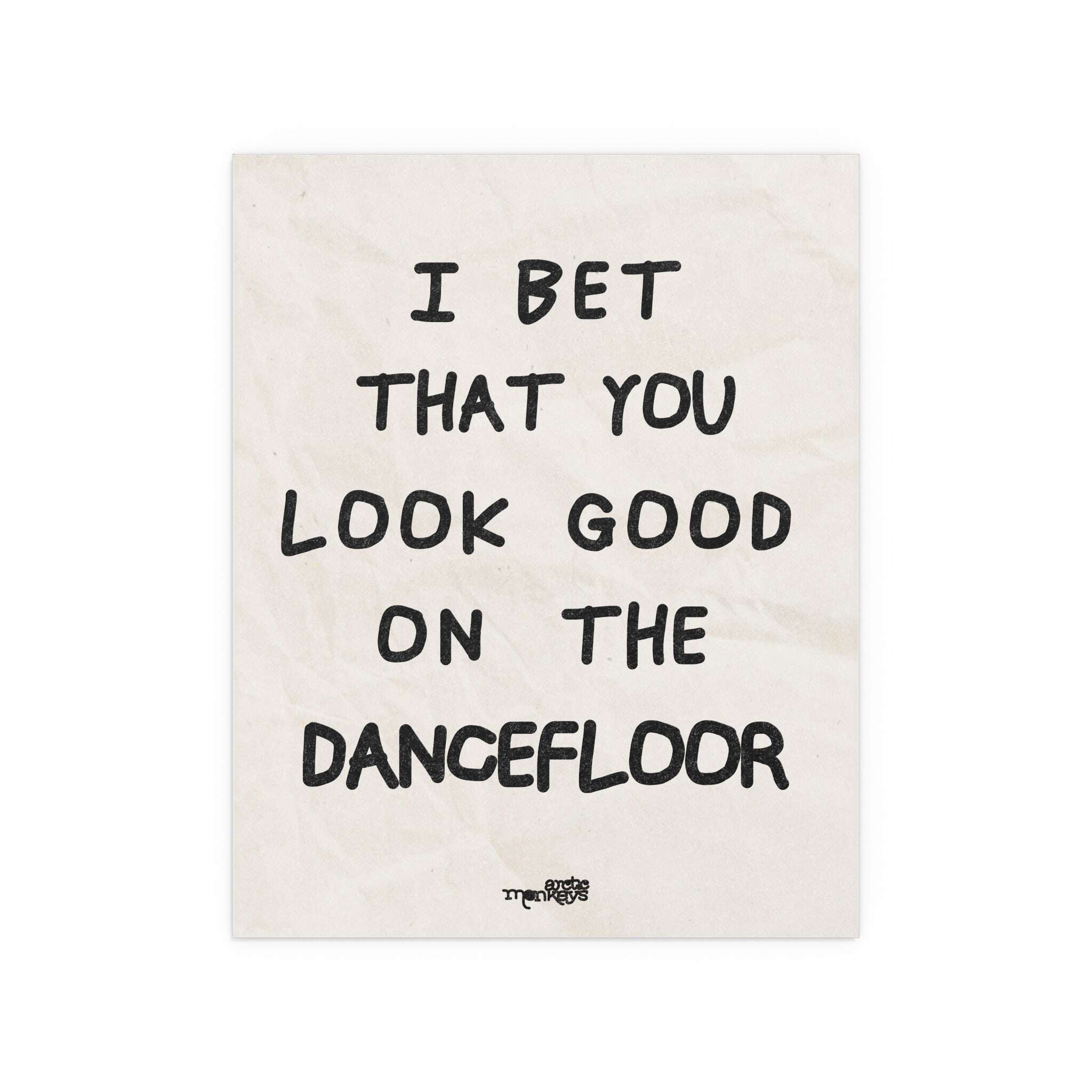 Arctic Monkeys - I Bet You Look Good on the Dancefloor