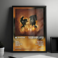 The Besnard Lakes "The Besnard Lakes Are the Dark Horse" Album Cover Poster - with Complete Tracklist