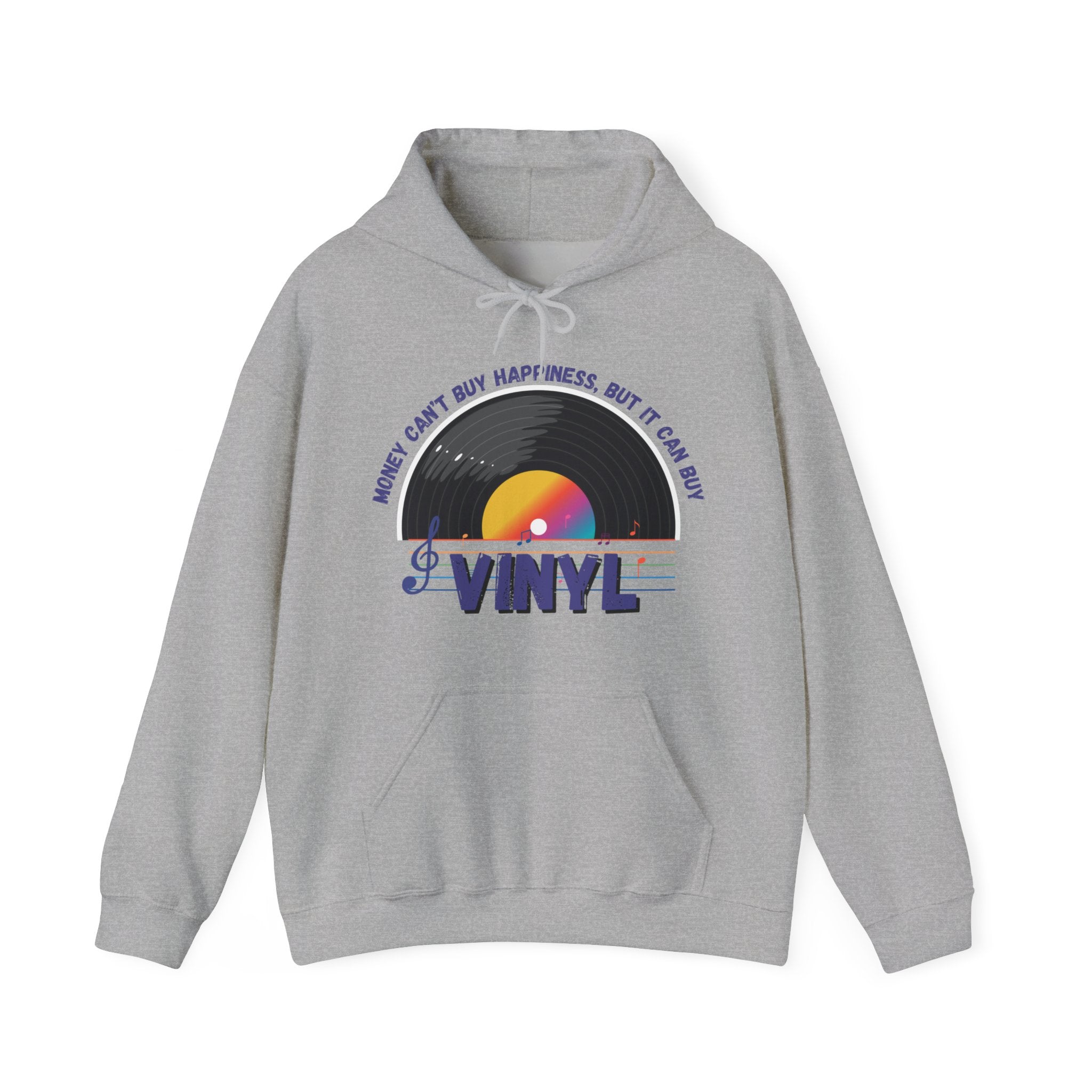 'Money Can't Buy Happiness, But It Can Buy Vinyl' Men's Hoodie