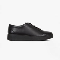 FitFlop RALLY Womens Leather Trainers All Black