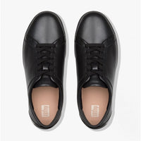 FitFlop RALLY Womens Leather Trainers All Black