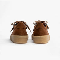 Gabor WISDOM Womens Leather Trainers Brown