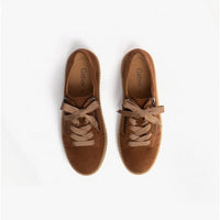 Gabor WISDOM Womens Leather Trainers Brown
