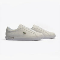 Lacoste POWERCOURT Womens Leather Trainers White/Black
