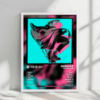 Gorillaz "The Now Now" Album Cover Poster - with Complete Tracklist