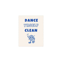 LCD Soundsystem - Dance Yrself Clean (Off-white + Blue)