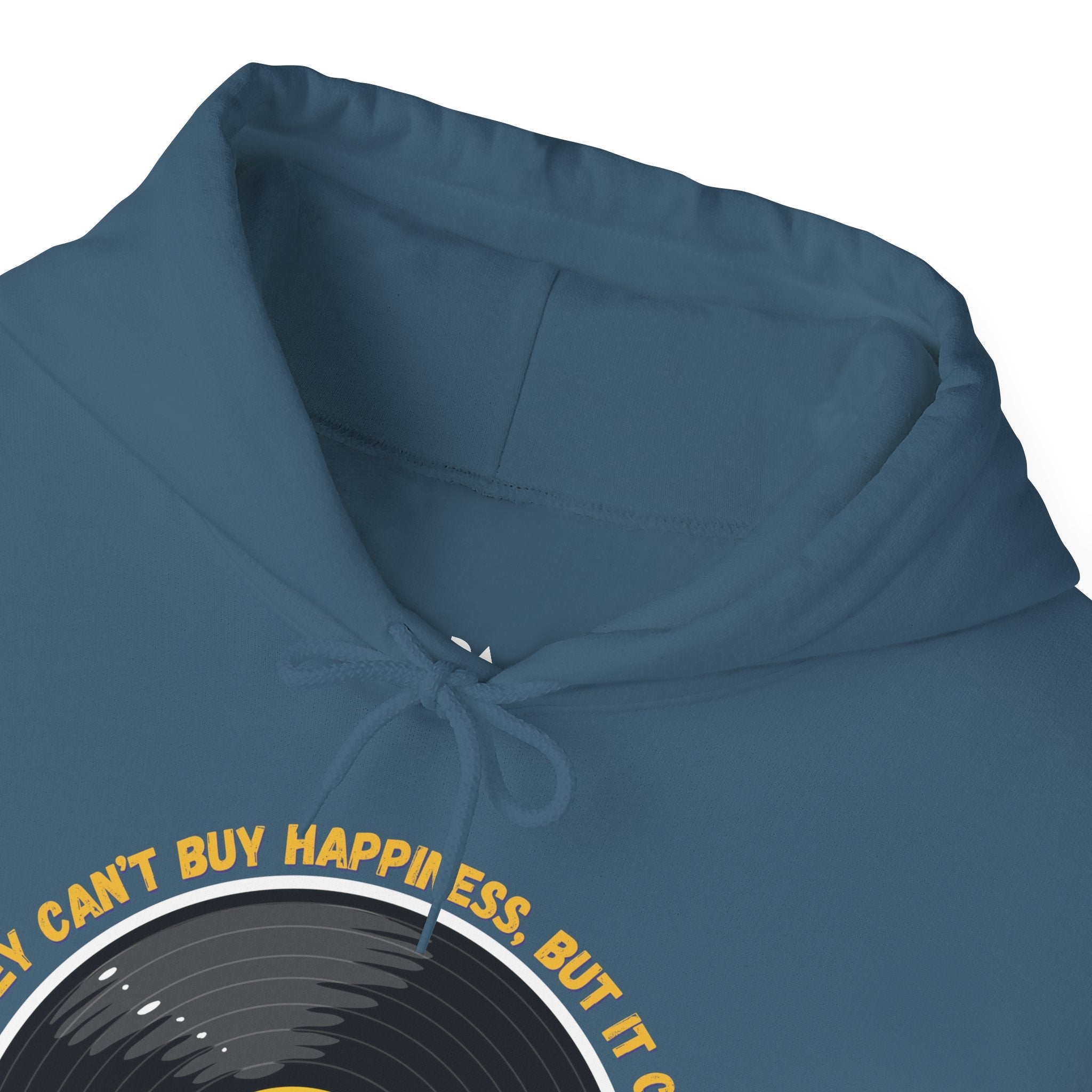 'Money Can't Buy Happiness, But It Can Buy Vinyl' Men's Hoodie