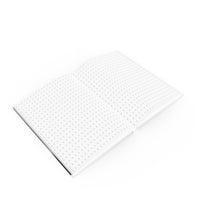 A5 Hardcover Journal – Minimalist Black & White Friendship Design