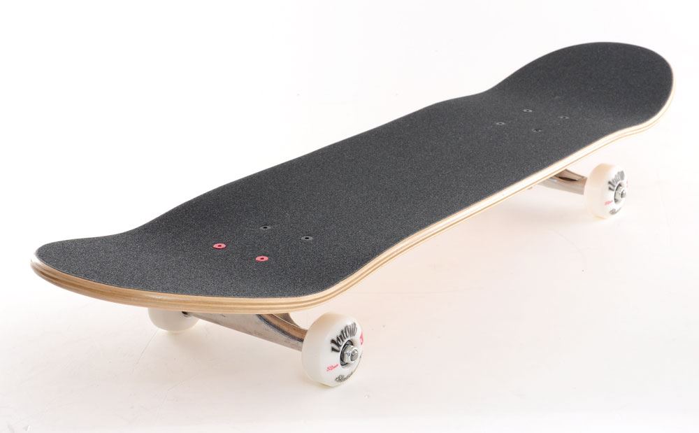 Venom Core Complete Built Skateboard - Natural/Black/Raw - 8.0