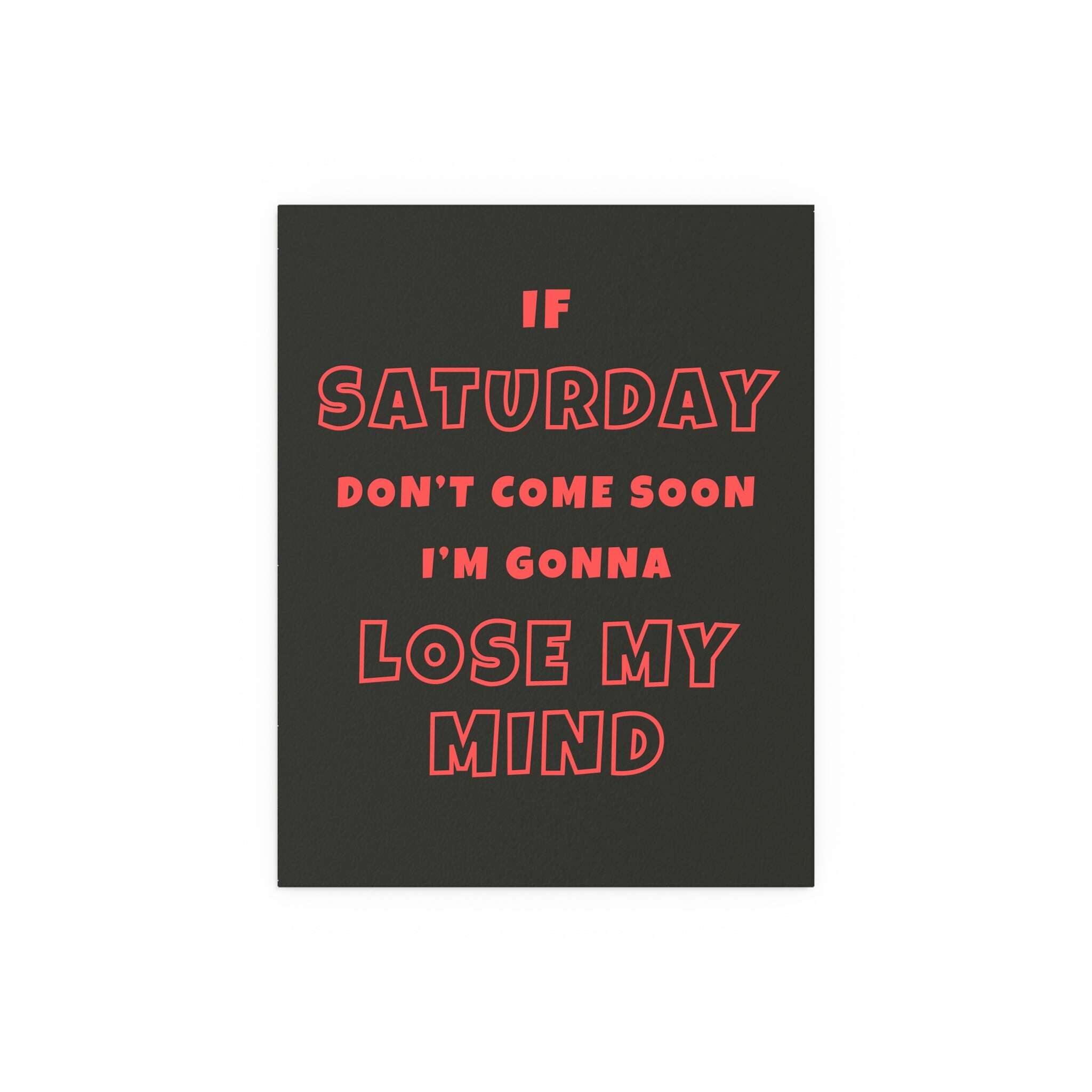 Sam Fender - Saturday (Black + Orange)