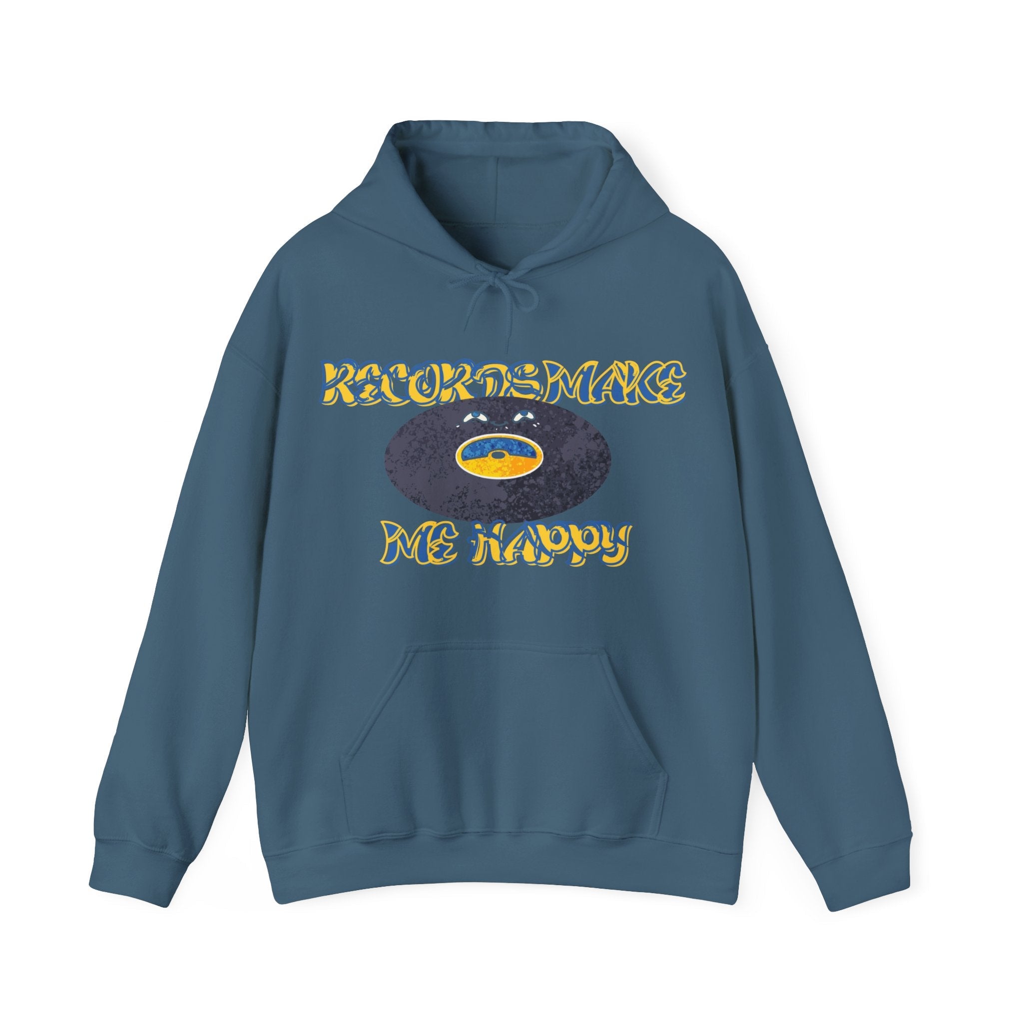 'Records Make Me Happy' Men's Hoodie