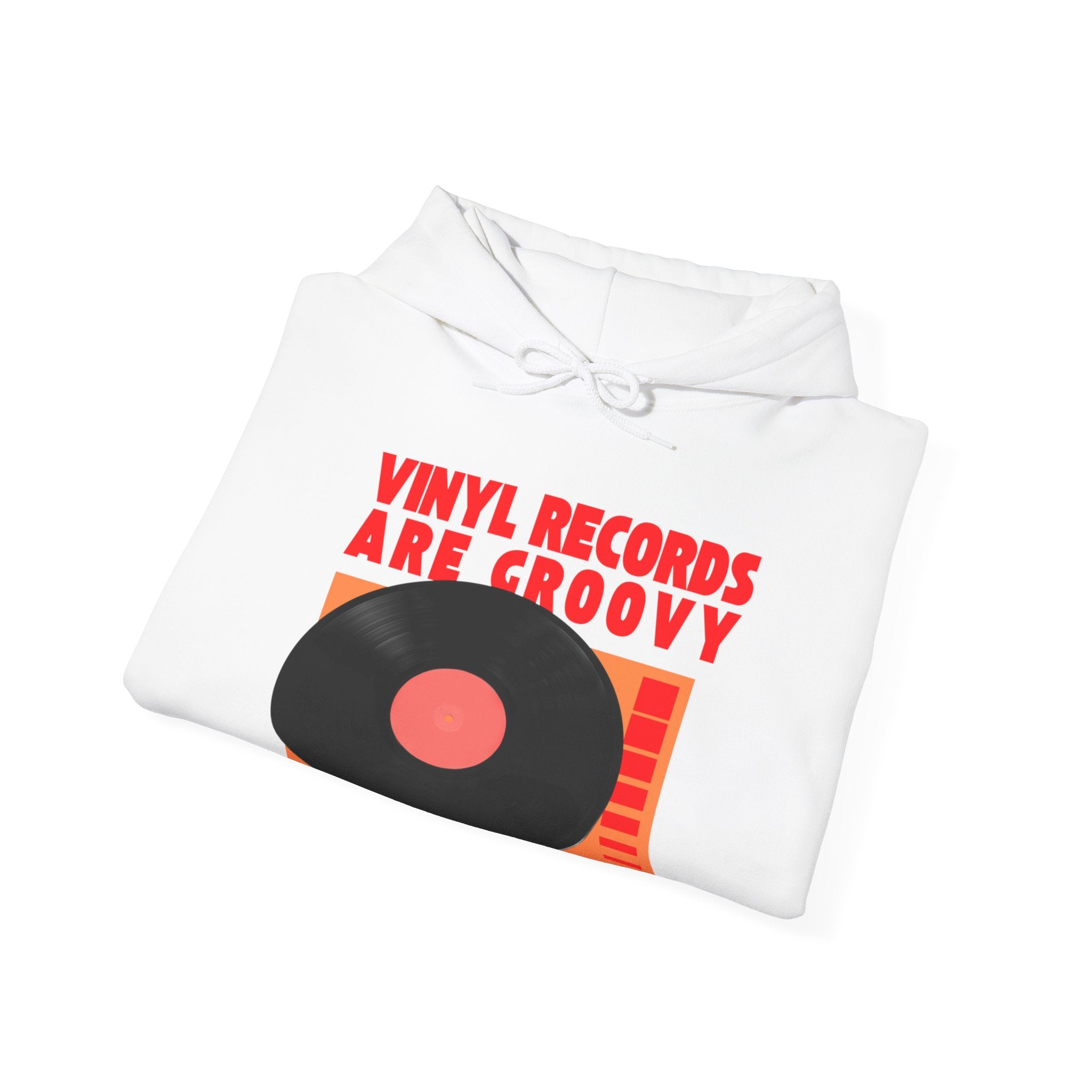 'Vinyl Records Are Groovy' Men's Hoodie