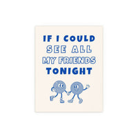 LCD Soundsystem - All My Friends Print