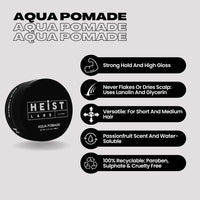 Aqua Pomade by Heist Labs - Shine & Hold (100ml)