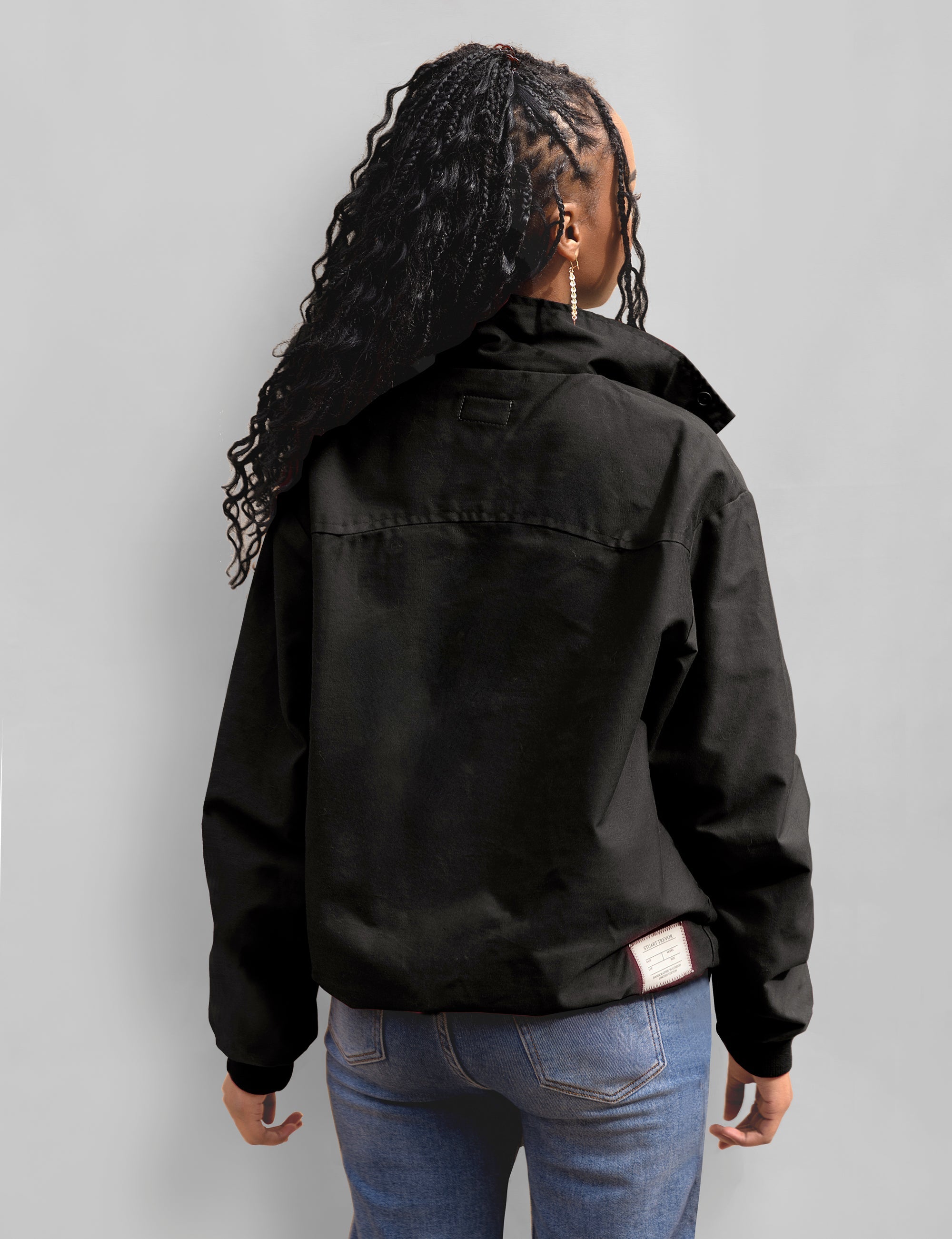 Classic Harrington Jacket in Black