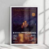 Gregory Alan Isakov "This Empty Northern Hemisphere" Album Cover Poster - with Complete Tracklist