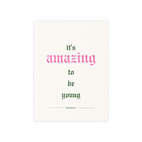Fontaines DC - It's Amazing To Be Young (Off-white)